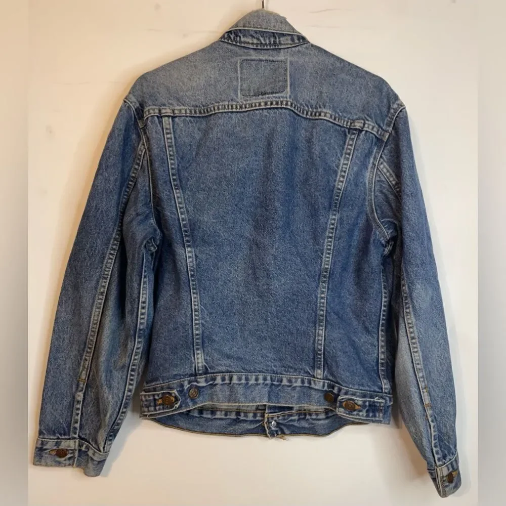 Levi‎ Strauss & Co. 70's Button Front Denim Jacket Medium/Stamp 527